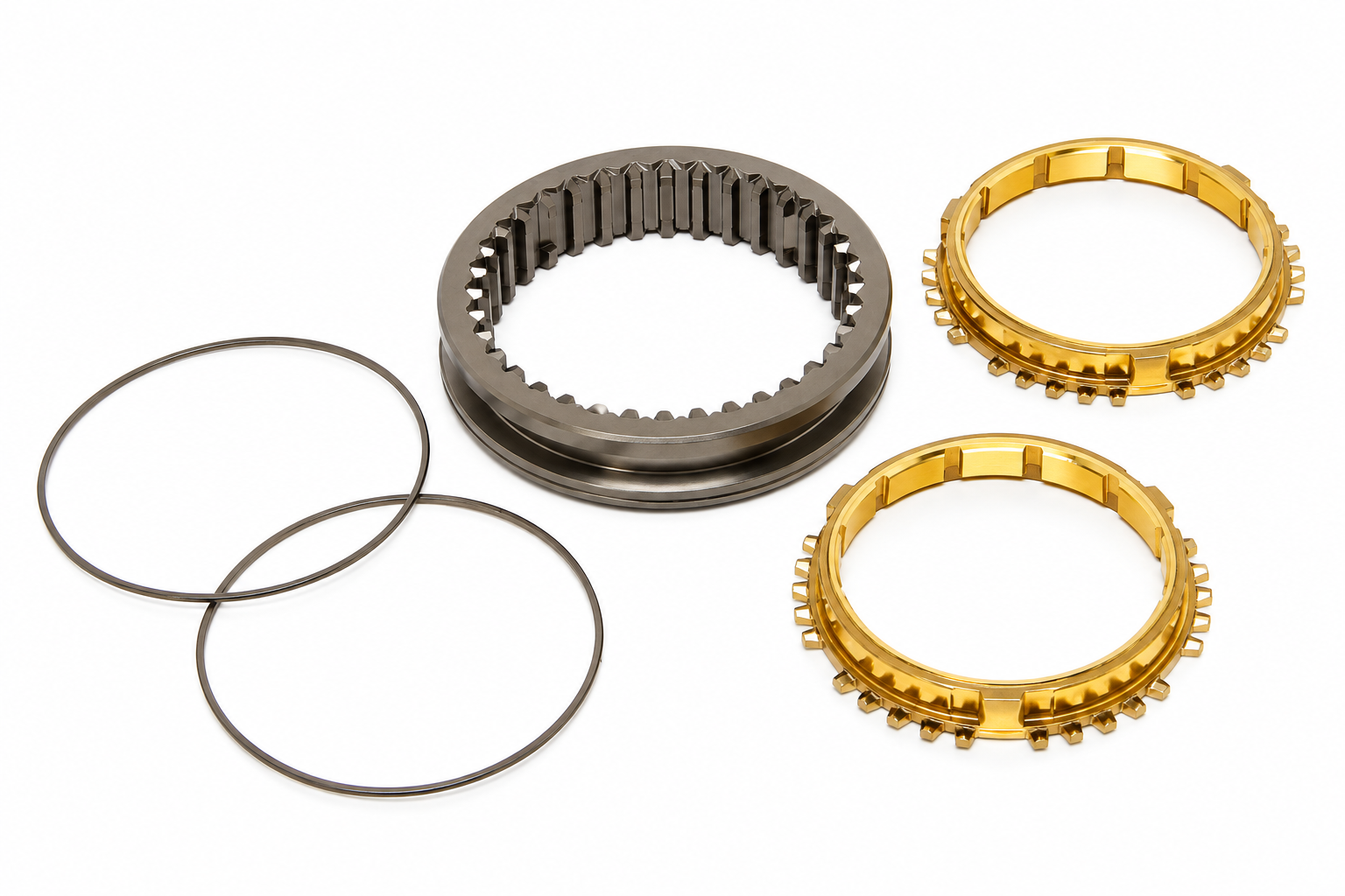 Synchrotech 92-01 Integra LS 3-4 Brass Synchro Sleeve Set